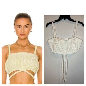 JONATHAN SIMKHAI STANDARD Hutton Crop Top